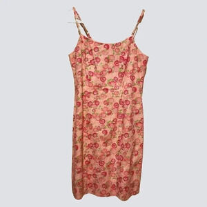 NWOT Lilly Pulitzer knee length pink and green (of course!) dress Size 4